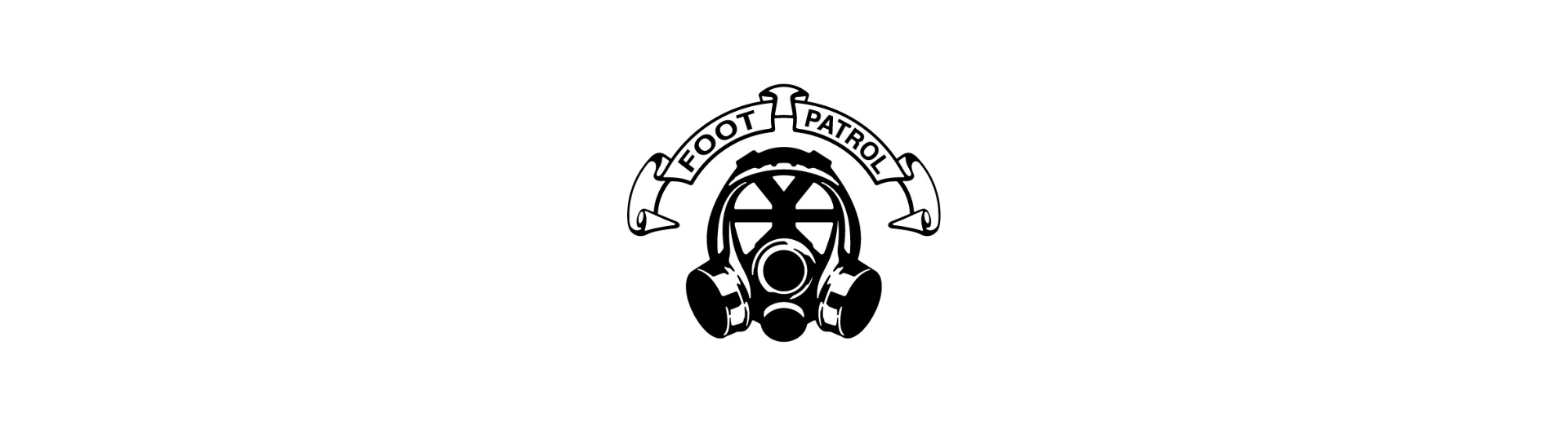 Footpatrol Gasmask Logo
